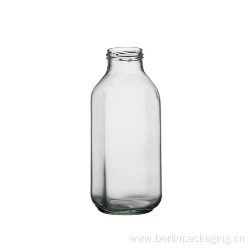 320ml Square Glass Juice Bottle